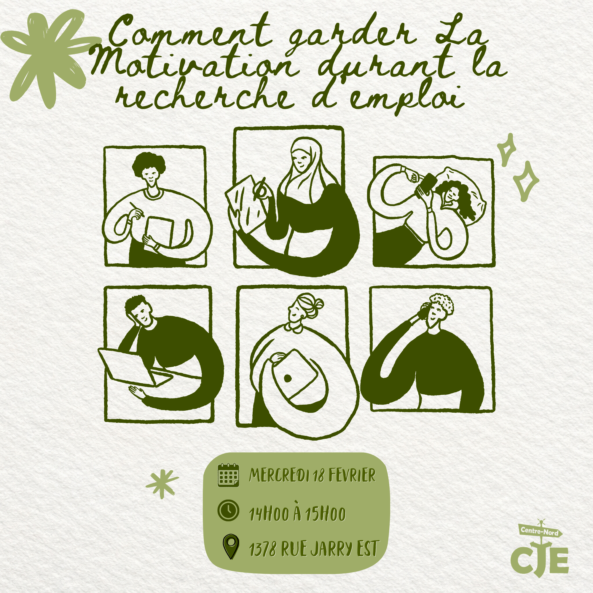 Affiche de l'atelier